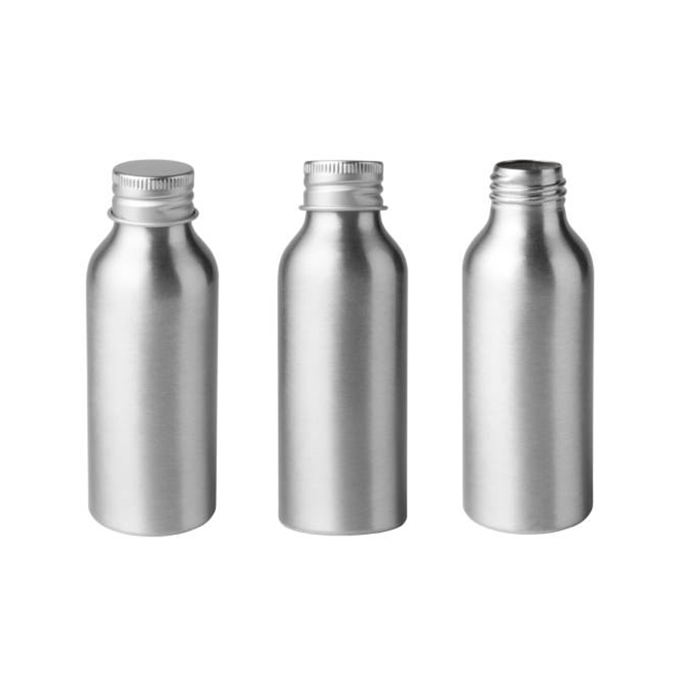 Botellas cosméticas de aluminio para aceite de bebé corporal
