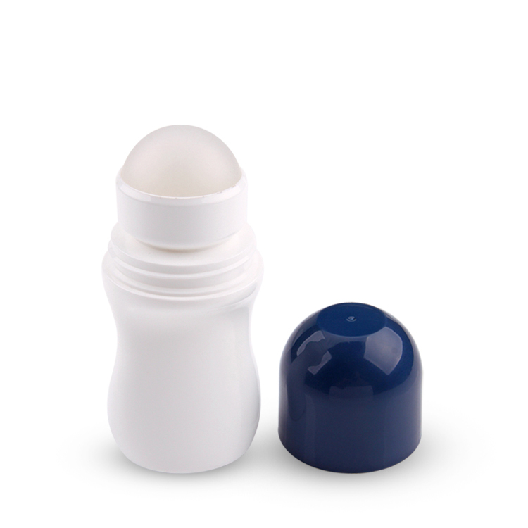 Embalaje para el cuidado de la piel Respetuoso con el medio ambiente Nuevo diseño Alta calidad Respetuoso con el medio ambiente 50Ml Rollo vacío en botellas al por mayor con bola de rodillo