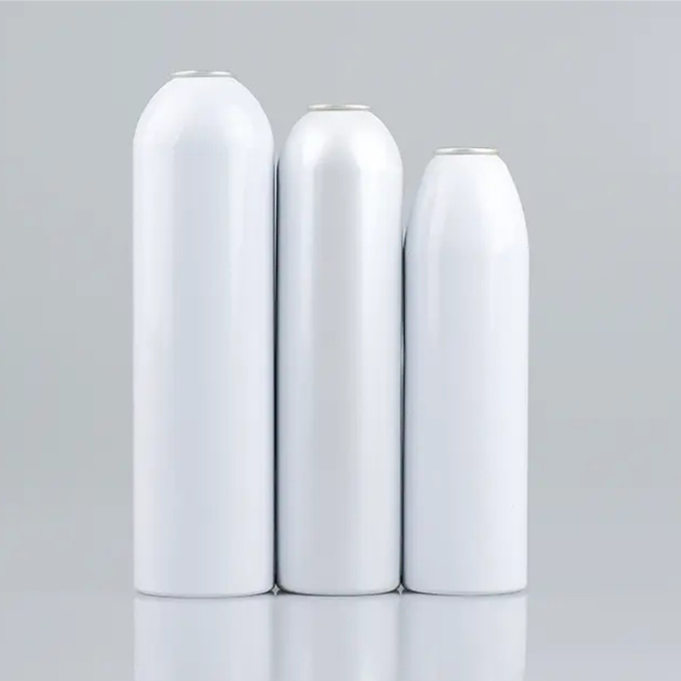 Lata de aerosol vacía de aluminio para el hogar cosmético