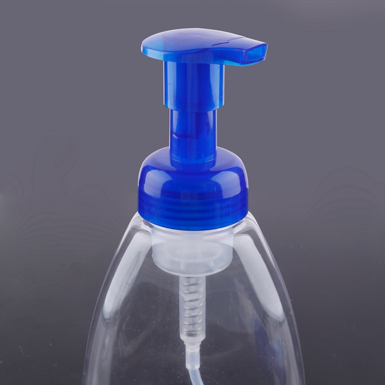 40/400 Mousse Hand Pump Soap Dispensador de jabón en espuma azul Bomba de espuma