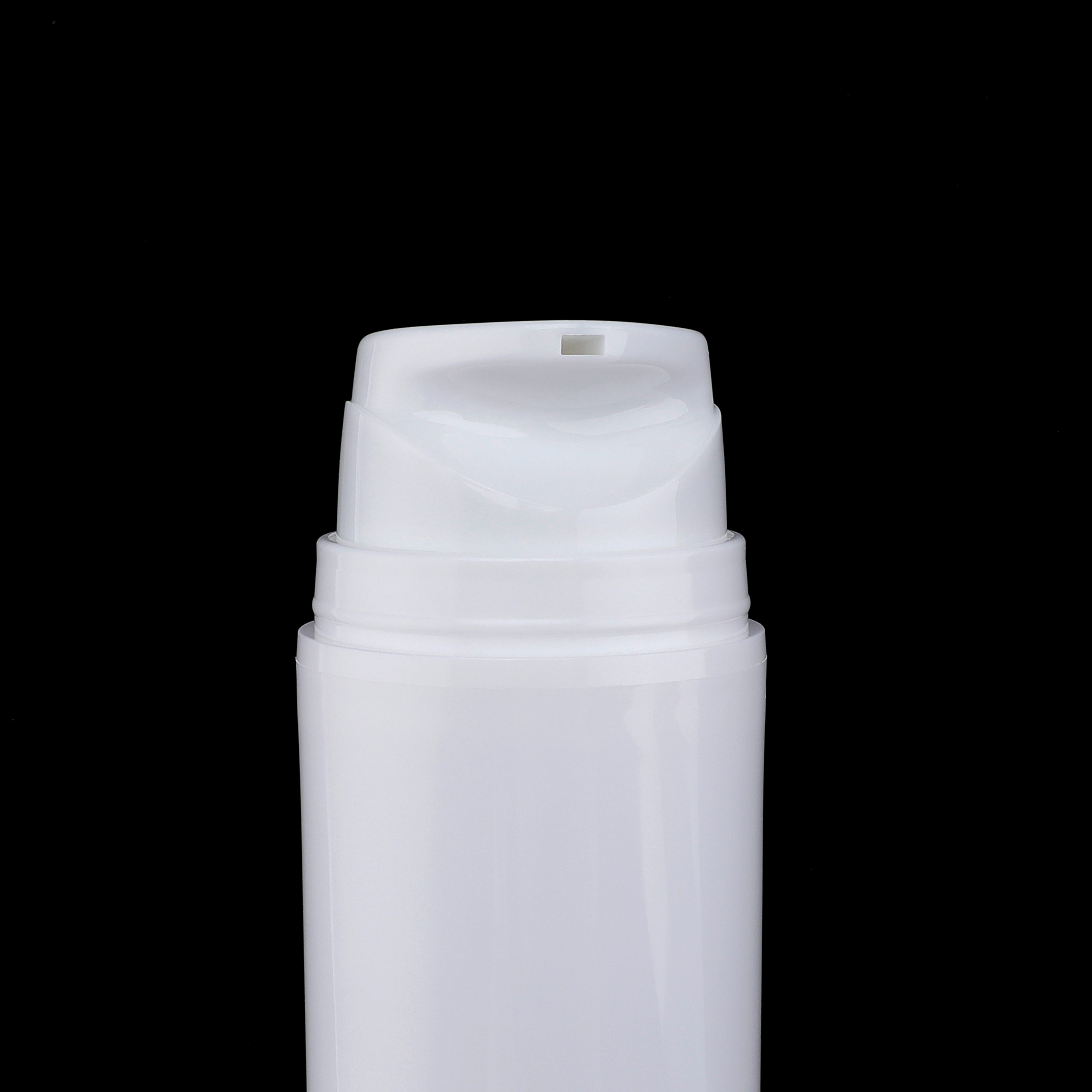 Airless 30ml 50ml 75ml PP PE Prensa redonda Botellas de vacío Empaquetado cosmético