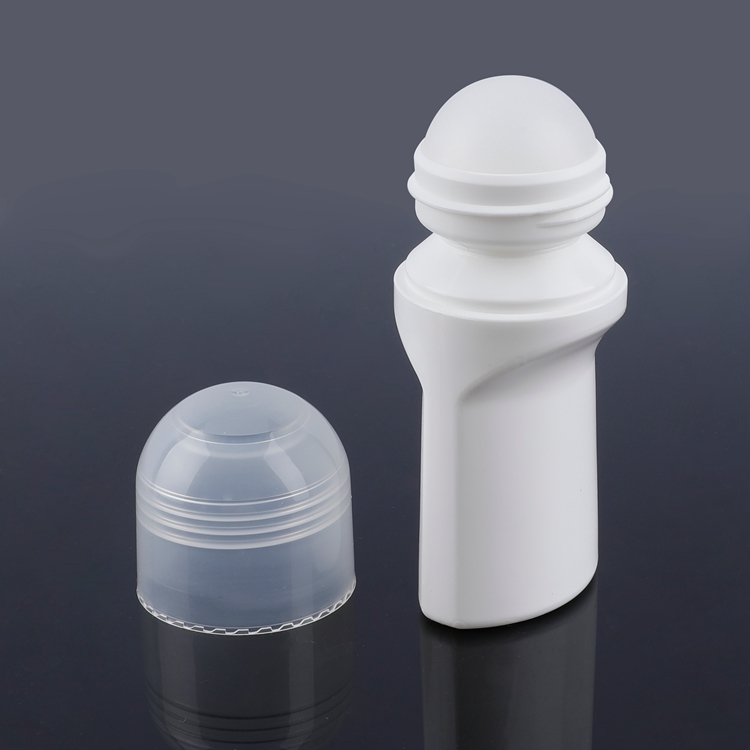 Botella de perfume enrollable, venta al por mayor, botella vacía de desodorante, botella cosmética de 75ml, botella enrollable de plástico