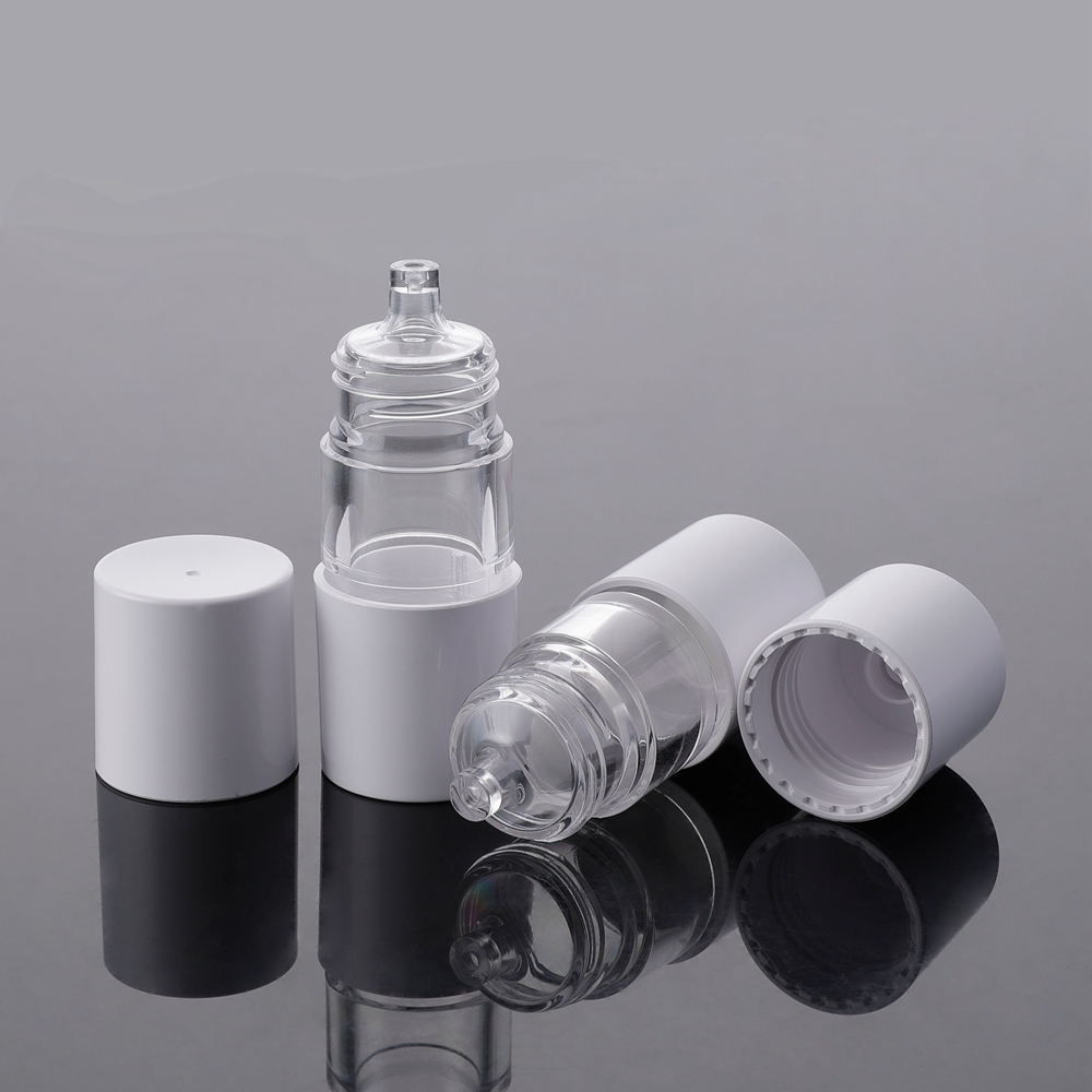 botellas plásticas del cuentagotas del aceite esencial del botón del claro del empaquetado cosmético 10ml TPR