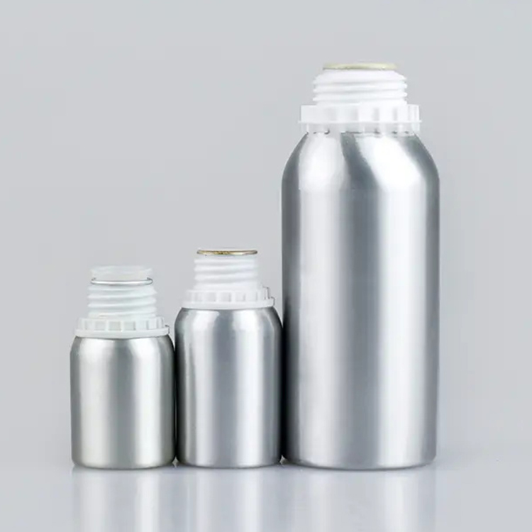 Botella cuentagotas de aluminio