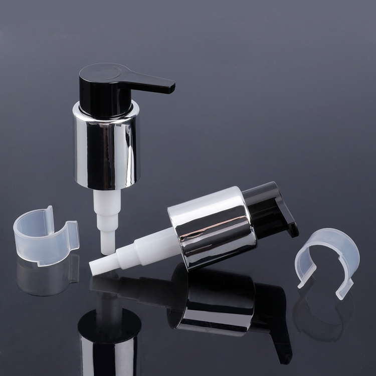 Embalaje para el cuidado de la piel Embalaje cosmético respetuoso con el medio ambiente Bomba dispensadora de 24 mm Bomba de loción en crema 28/410 Lujo