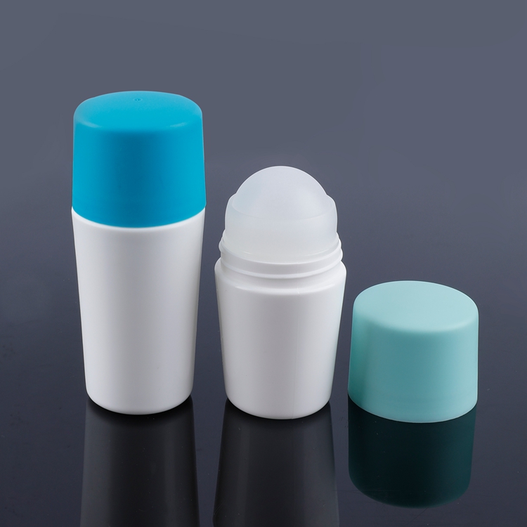 Embalaje de lujo para el cuidado de la piel Embalaje para el cuidado personal Venta al por mayor Diy Custom Último diseño Botellas de desodorante enrollables recargables con bola de rodillo