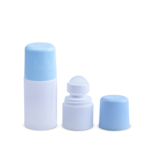Rodillo desodorante de embalaje de plástico de lujo de alta calidad a buen precio de fábrica de 30ml y 75ml en botellas al por mayor