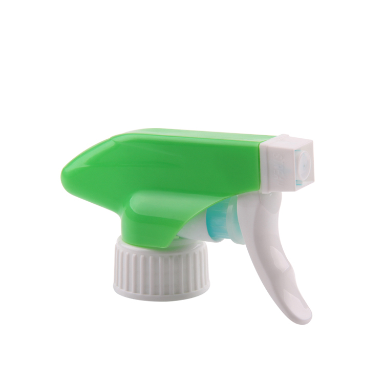 Pulverizador de gatillo manual de plástico con 28 trinquetes para limpieza del hogar personalizado