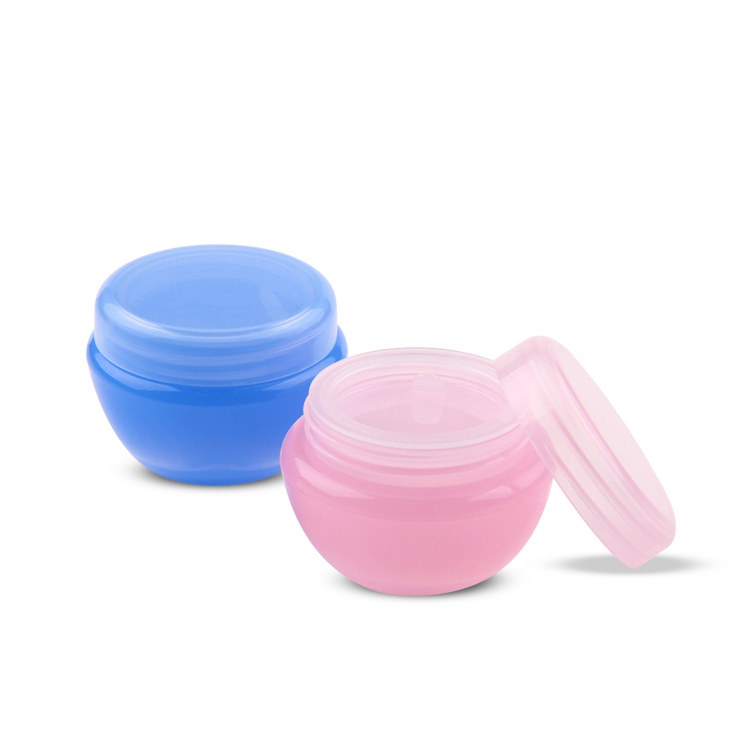 los pequeños envases cosméticos plásticos de 10ml 20ml 30ml ponen crema los tarros cosméticos de cristal de lujo