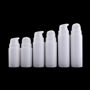 Crema de ojos portátil 5ml 10ml 15ml Botella de base de prensa de pequeña capacidad Botella sin aire única