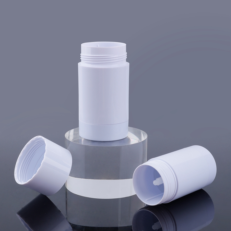 El desodorante reciclable de los nuevos productos de la botella redonda 15g 30g 50g 75g embotella el color de encargo